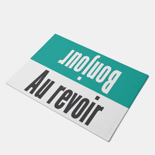 Bonjour - Au revoir Türmatte (Schrägansicht)