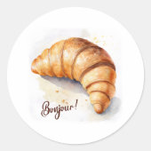 Bonjour! Aufkleber (Vorderseite)