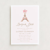 Bonjour Bebe Baby Shower Invitation Einladung