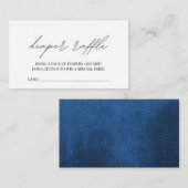 Bonjour Bebe French Baby Dusche Windelwanne Begleitkarte (Vorne/Hinten)