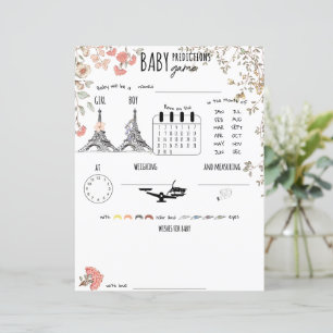 Bonjour Bebe French Baby Predictions wünscht Spiel