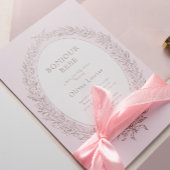 Bonjour Bebe French Patisserie Babydusche Pink Einladung