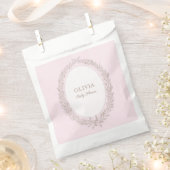 Bonjour Bebe French Patisserie Babydusche Pink Geschenktütchen (Ausgeschnitten)