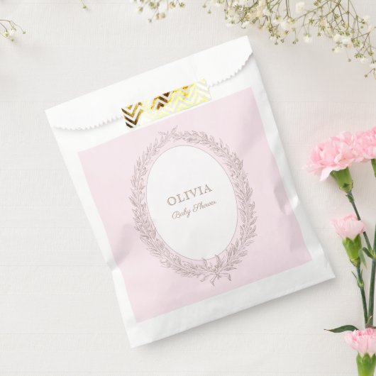 Bonjour Bebe French Patisserie Babydusche Pink Geschenktütchen (Versiegelt)