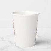 Bonjour Bebe French Rabbit Baby Dusche Pappbecher (Links)