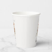 Bonjour Bebe French Rabbit Baby Dusche Pappbecher (Rechts)