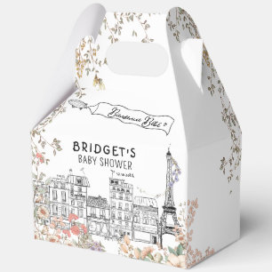 Bonjour Bebe Gender Neutral Baby Dusche Geschenkschachtel