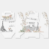 Bonjour Bebe Gender Neutral Baby Dusche Geschenkschachtel (Ungeklappt)