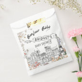 Bonjour Bebe Gender Neutral Baby Dusche Geschenktütchen (Versiegelt)