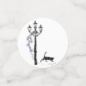 Bonjour Bebe Gender Neutral Baby Shower Ballon Konfetti (Klein Vorderseite)