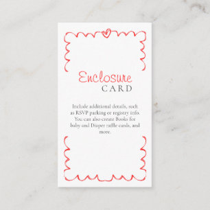 Bonjour Bébé Milch und Cookies Moderne Babydusche Begleitkarte