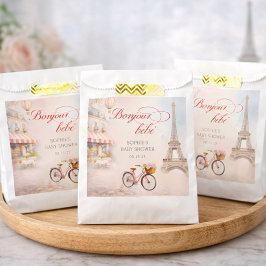 Bonjour Bébé Paris Baby Shower  Geschenktütchen