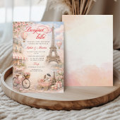 Bonjour Bébé Paris Baby Shower Invitation Einladung