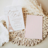 Bonjour Bebe Paris French Baby Dusche Einladung