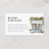 Bonjour Bébé Paris French Baby Shower Books Begleitkarte (Vorderseite)