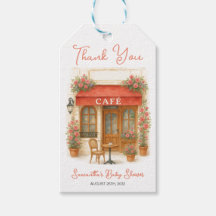Bonjour Bebe Paris French Café Baby Shower