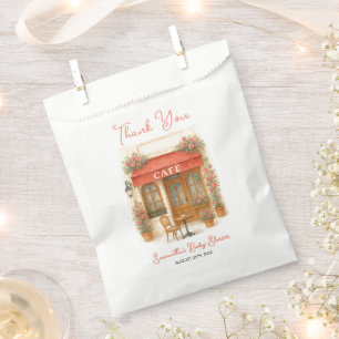 Bonjour Bebe Paris French Café Baby Shower Geschenktütchen