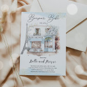 Bonjour Bébé Paris Pariser Babydusche Einladung