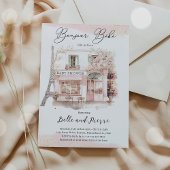 Bonjour Bébé Paris Pariser Babydusche Einladung