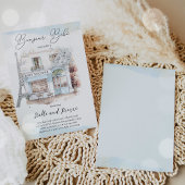 Bonjour Bébé Paris Pariser Babydusche Einladung