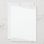 Bonjour Bébé Paris Pariser Babydusche Einladung (Rückseite)