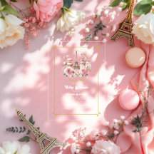 Bonjour Bébé Parisian Chic Baby Shower