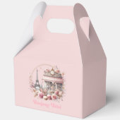 Bonjour Bébé Parisian Chic Baby Shower Geschenkschachtel (Vorderseite)