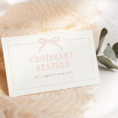 Bonjour Bébé Pink Paris Eiffel Baby Dusche Platzkarte