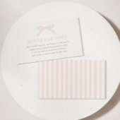 Bonjour Bébé Pink Paris Eiffel Bücher für Baby Begleitkarte