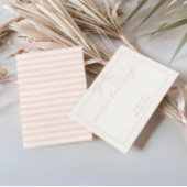 Bonjour Bébé Pink Paris Eiffel Tower Baby Shower Dankeskarte