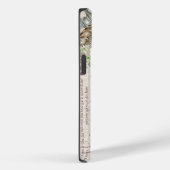 Bonjour Botanical french artwork Cute bird Grunge Case-Mate iPhone Hülle (Rückseite / Rechts)