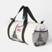 Bonjour Colorful Paris Duffle Bag (Rechte Ecke)
