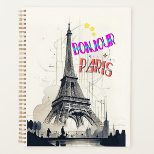 Bonjour Colorful Paris Planer