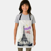Bonjour Colorful Paris Schürze (Insitu)