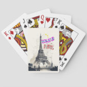 Bonjour Colorful Paris Spielkarten (Rückseite)