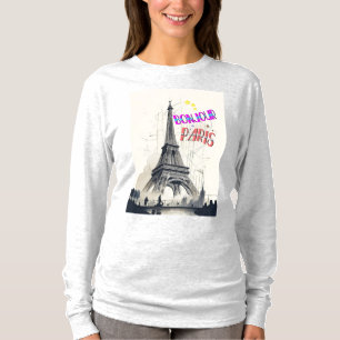 Bonjour Colorful Paris T-Shirt