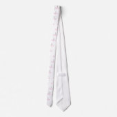 Bonjour-Eiffel Tower Bow Unique Krawatte (Rückseite)