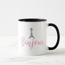 Bonjour-Eiffel Tower Bow Unique