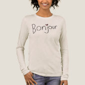 Bonjour France Tee (Vorderseite)