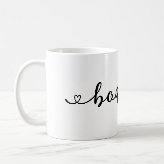Bonjour French Design Kaffeetasse (Links)