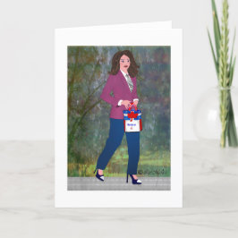 Bonjour-Hi LeeMarie's Creative Design Karte