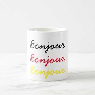 Bonjour Kaffeetasse