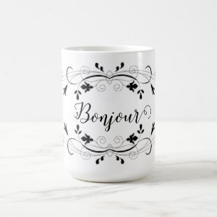 Bonjour Klassischer Becher Kaffeetasse