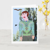 Bonjour LeeMarie's kreatives Design Karte (Gelbe Blume)