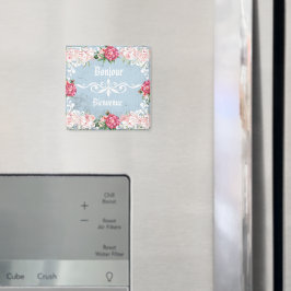 Bonjour Lieblich romantisch französischer Custom t Magnet
