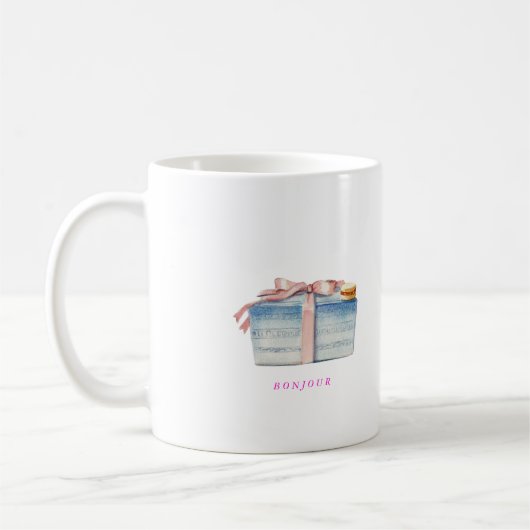 Bonjour Macarons Tasse (Links)