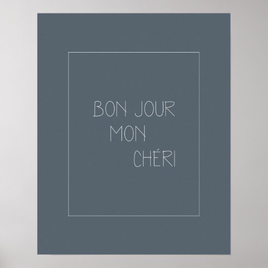 Bonjour Mon Chéri II Poster (Vorne)