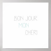 Bonjour Mon Chéri II Poster (Vorne)