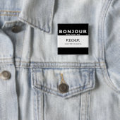 BONJOUR mon noest Button (Beispiel)