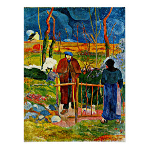 Bonjour, Monsieur von Paul Gauguin Poster